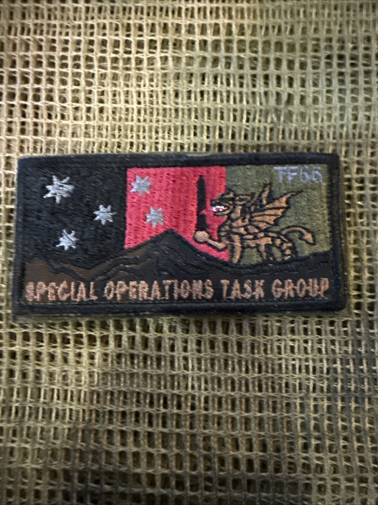 US SOF French Foreign Legion Task Force 66 Pocket Patch SOTG Afgan War