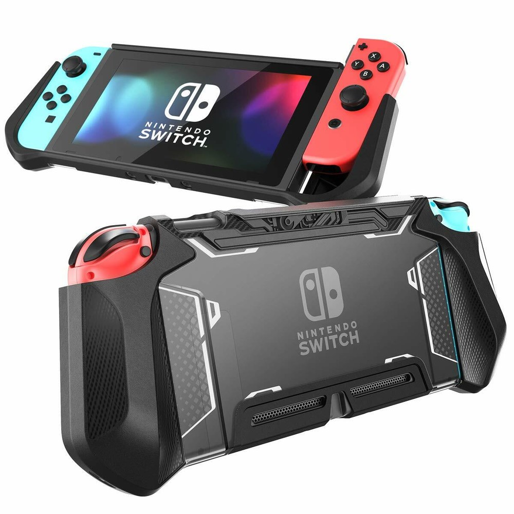 For Nintendo Switch Console Grip Case Cover, Mumba Protective Shockproof Shell
