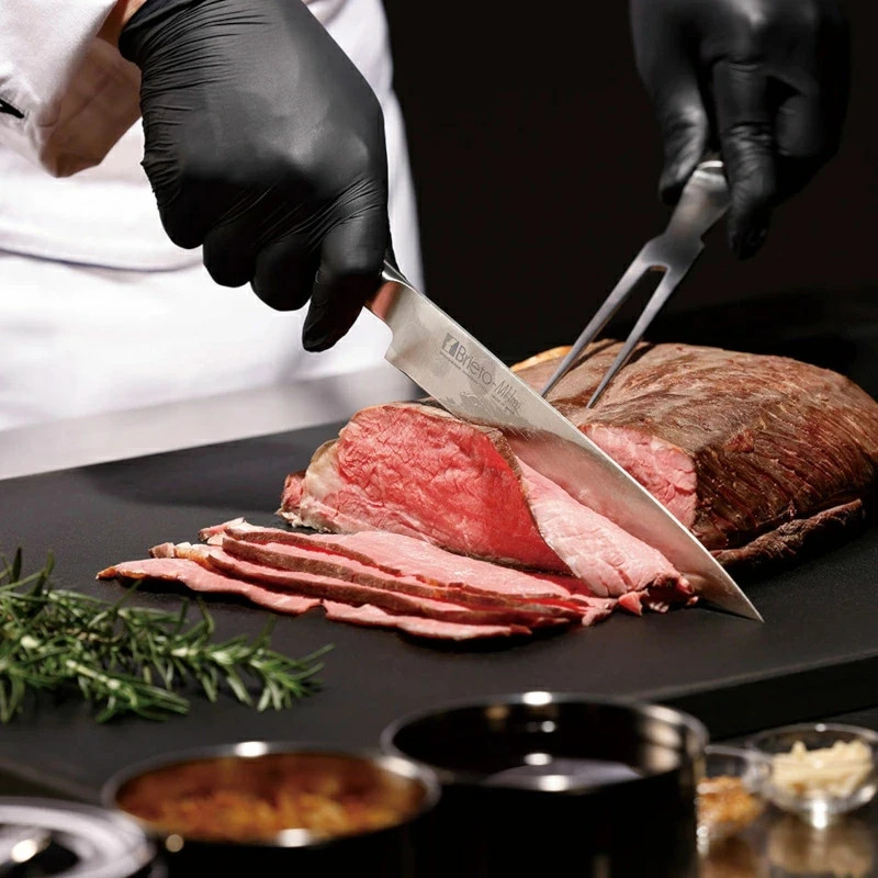 Asahi Black Professional Rubber Cutting Board 19.7 x 13" ( 500×330×20mm ) Japan