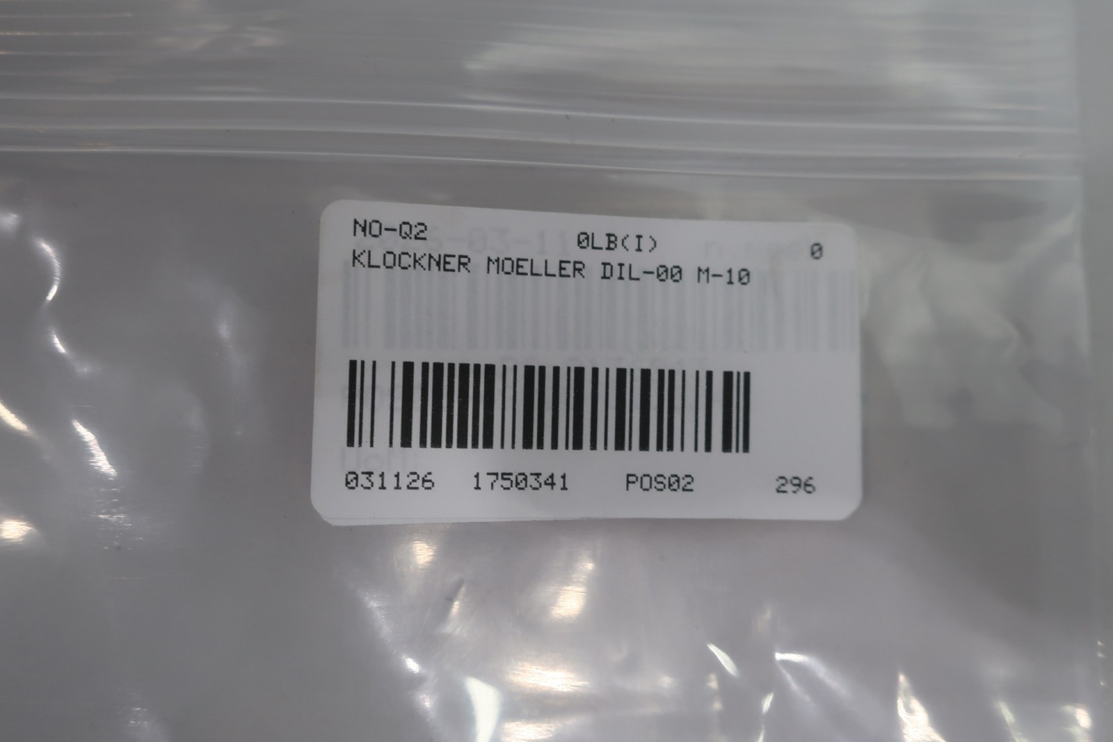 Klockner Moeller DIL-00 M-10 Contactor 20a 220-240v-ac