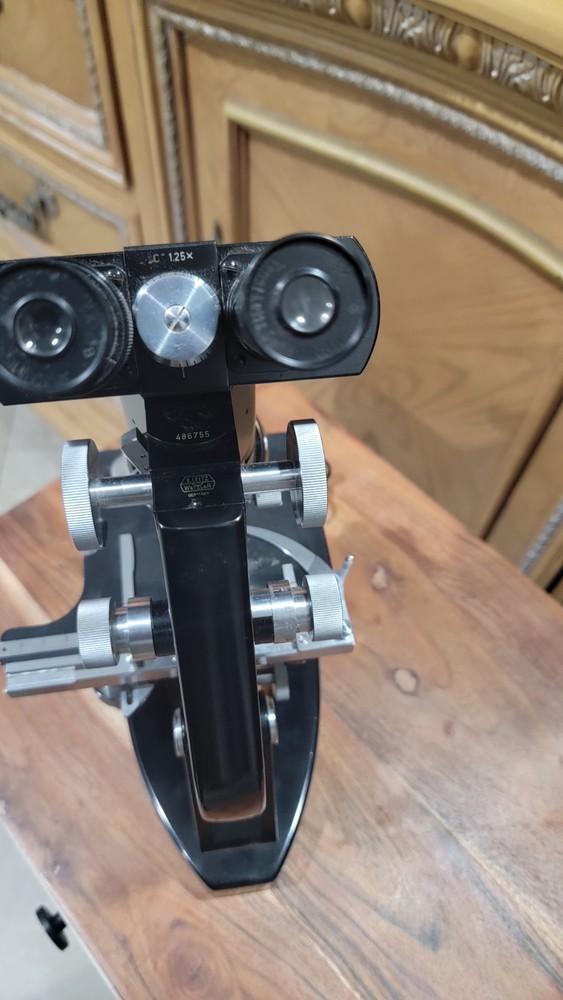 Ernst Leitz Wetzlar Microscope Vintage Leitz Microscope