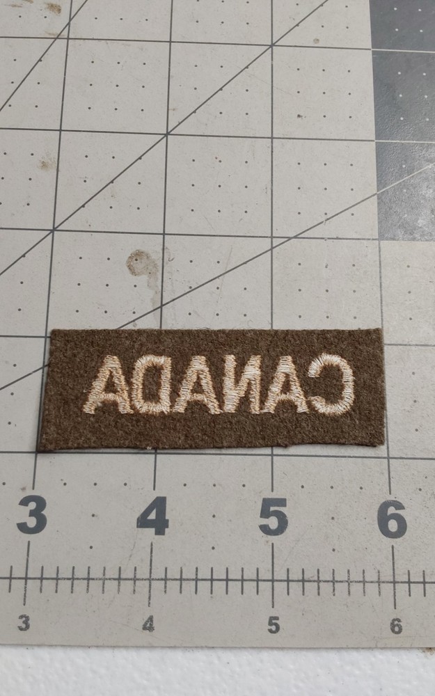 WWII Canada Canadian Army Tab