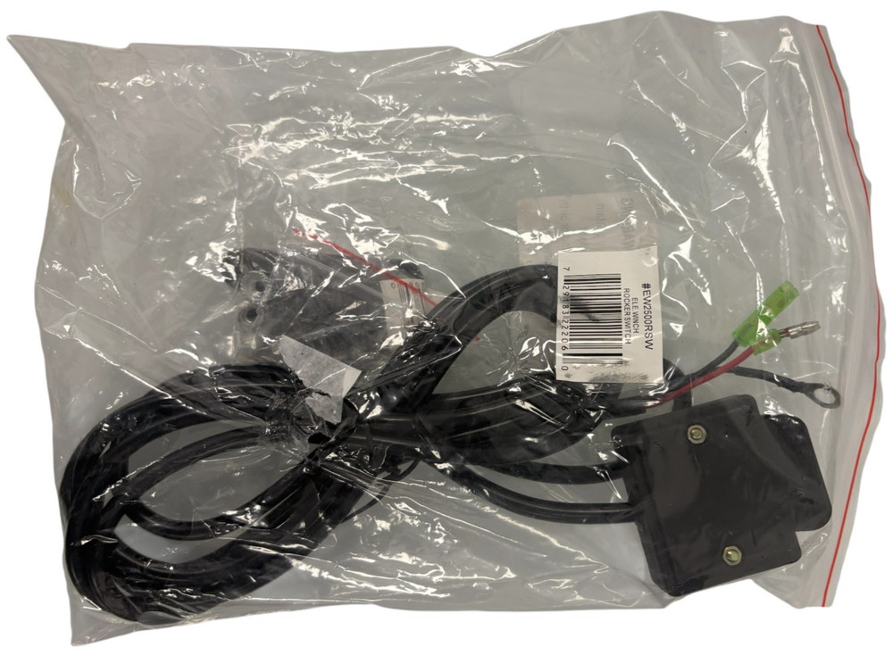 Winch Rocker Thumb Switch with Mounting Bracket Handle Bar Control Switch 12V