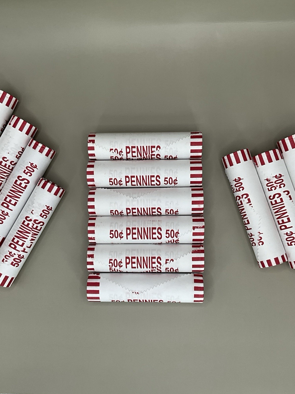 BANK SEALED Penny Rolls – 6 Rolls UNSEARCHED!