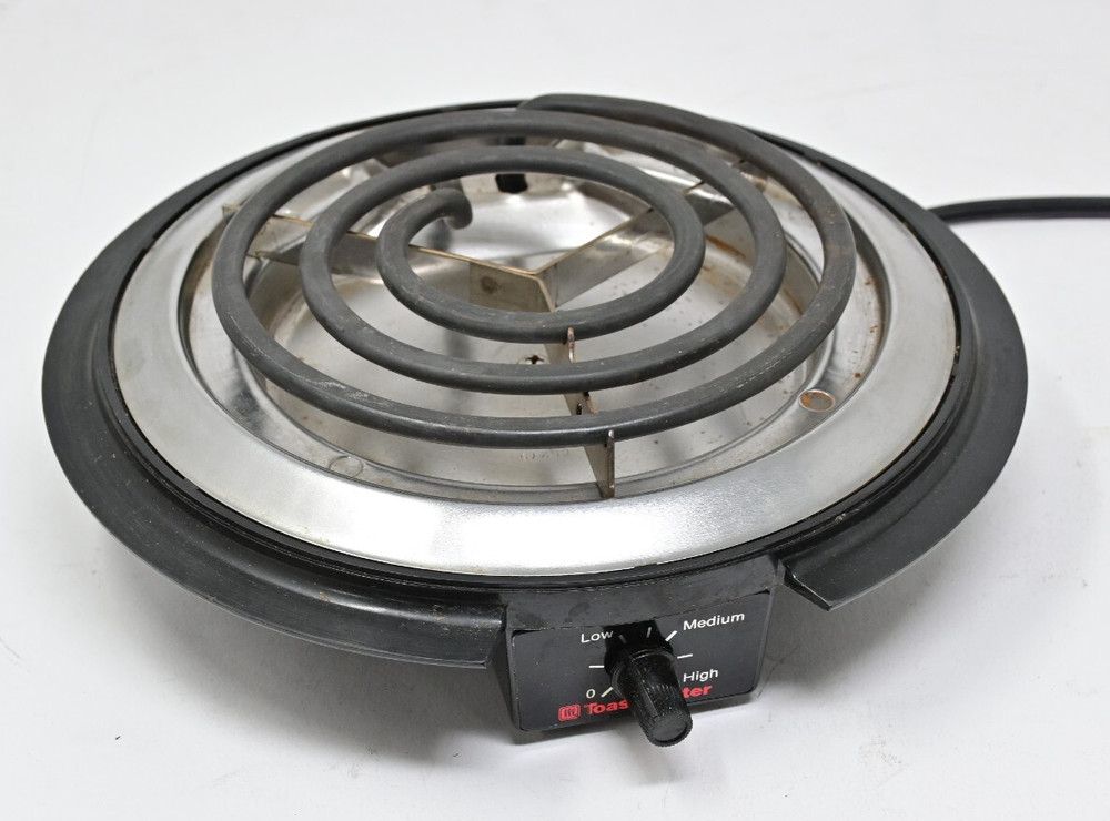 Vintage TOASTMASTER Basic Burner Single Burner Buffet Range #6420