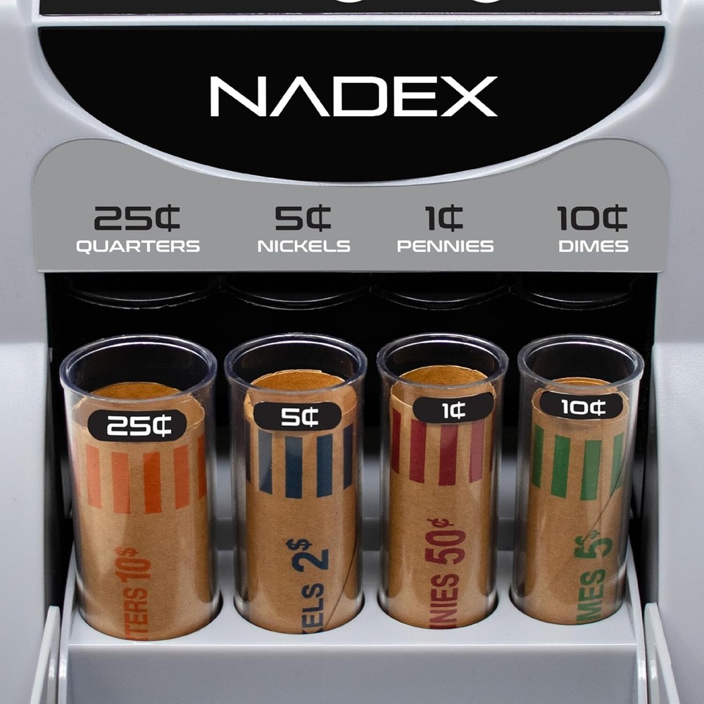 Digital Coin Counter, Sorter, Wrapper S180 Automatic Sorts and Counts