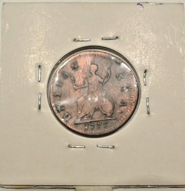 FARTHING  1775  RARE