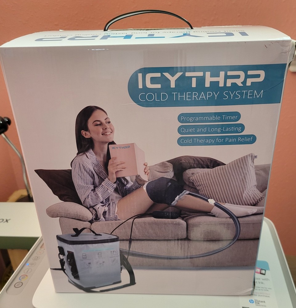 ICYTHRP Cold Therapy Machine with Programmable Timer Portable Ice Machine -NEW