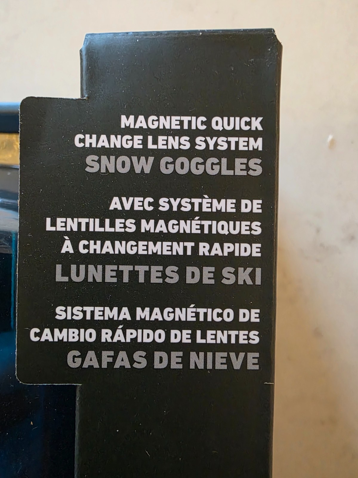 BLUESKY Adult Snow Goggles w/ Magnetic Quick Change Lens System, 2 Lenses, NIB