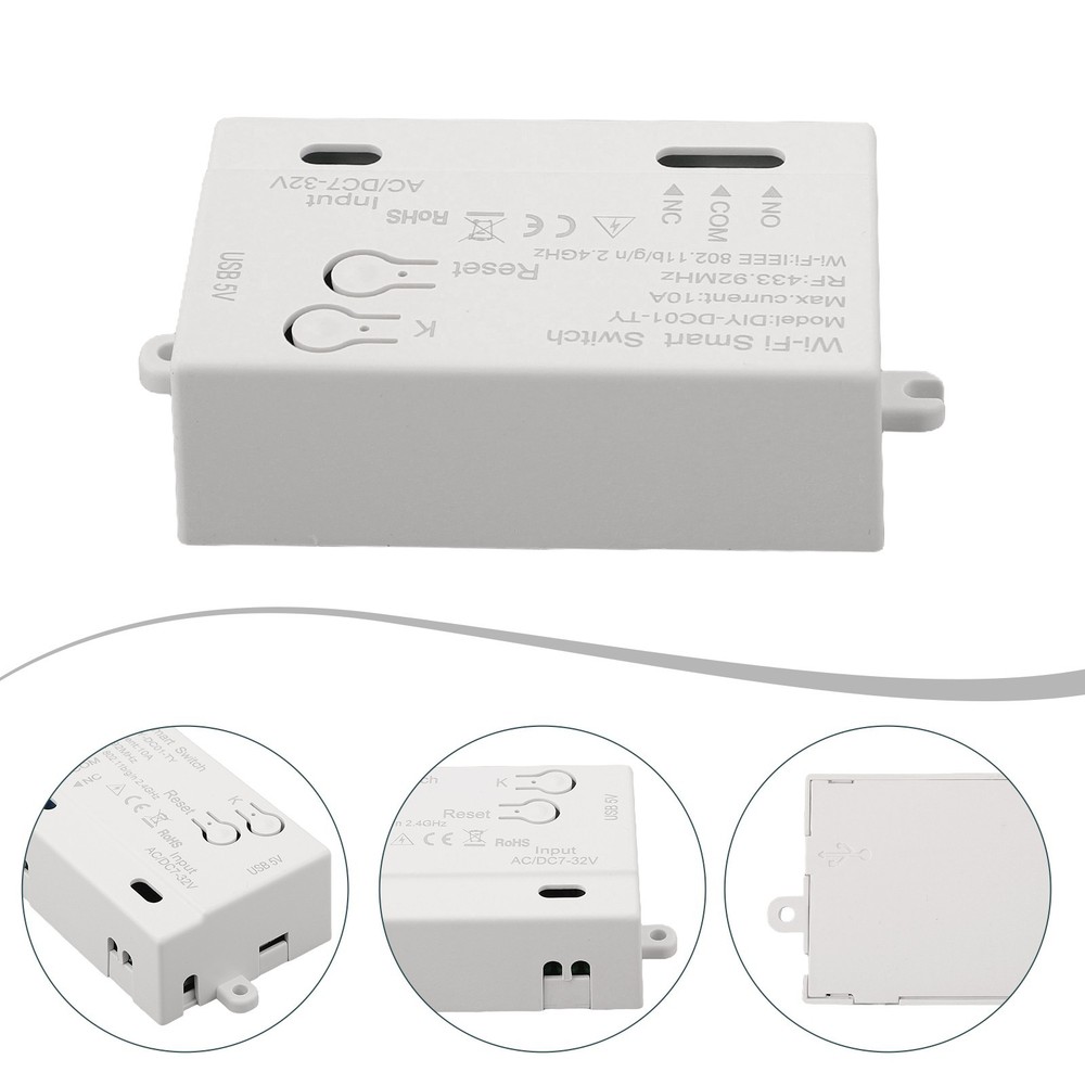 Wireless Smart Switch with Timer Control Remote Controller for Home Automation