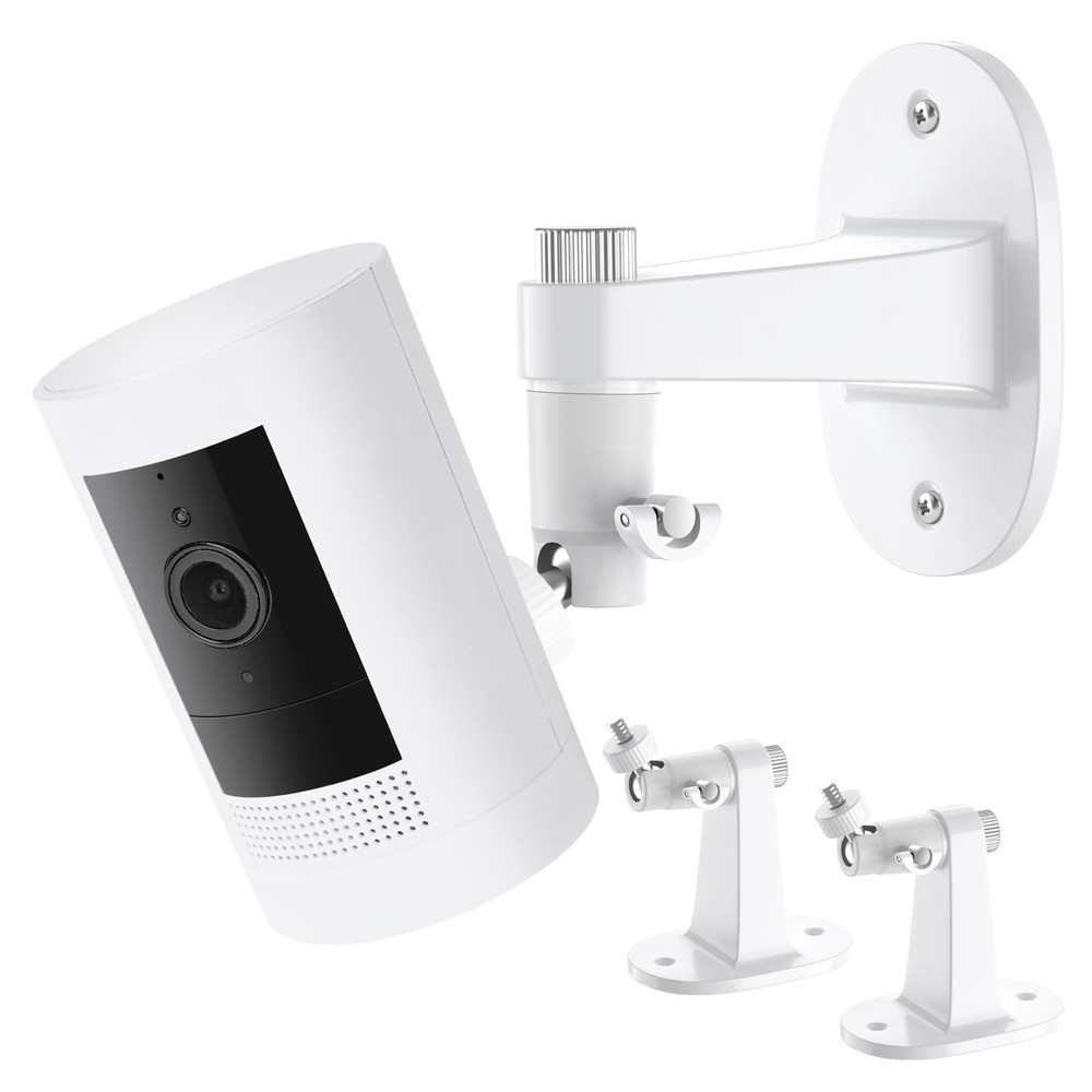 2Pack Ring Camera Wall Mount for Ring Stick Up Cam & Ring Outdoor Cam Plus, 360