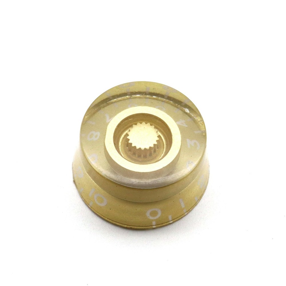 4Pcs Gold Guitar Speed Control Knobs Tone Volume Knobs Pots for Electric Guitar