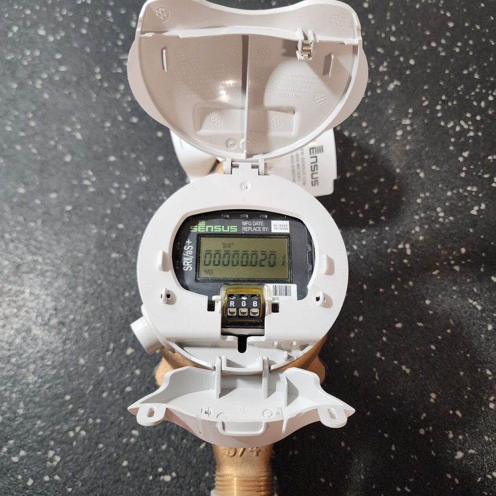 Sensus SRII Water Meter 3/4 MTR SRII ER+ECRDM Includes TouchPad