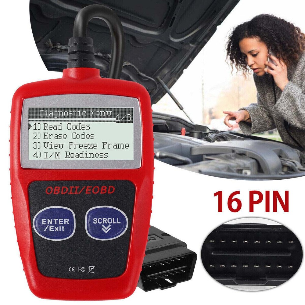 Automotive OBD Code Reader OBD2 Scanner Car Check Engine Fault Diagnostic Tool J