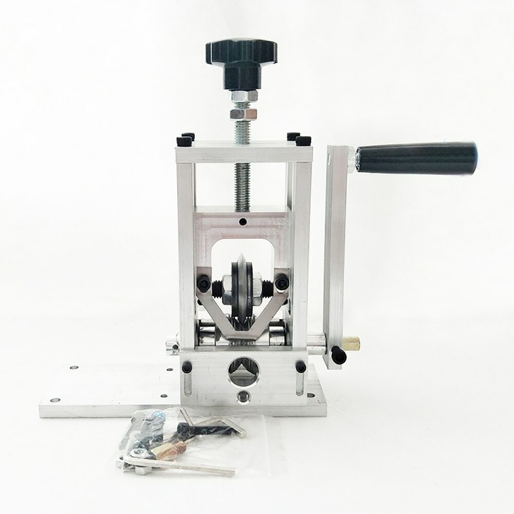 Waste Wire Cable Stripping Machine Hand Crank Dual Purpose Drive Wire Stripper