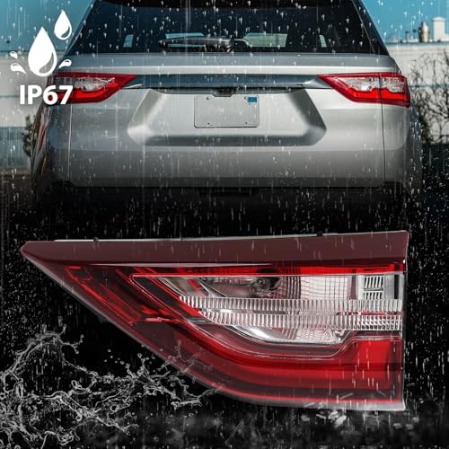 Inner Tail Light Compatible with Chevy Traverse 2018 Right/Passenger INNER