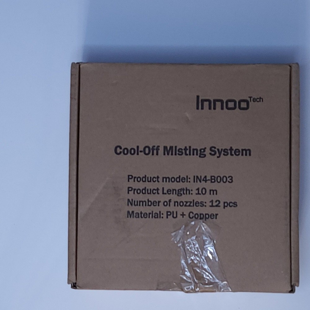 Innoo Tech Misting Cooling System 32.8FT Misting Line IN4-B003 Black