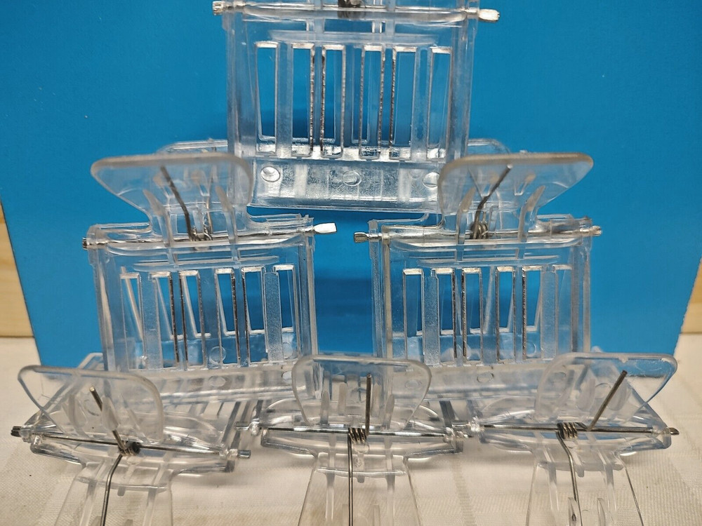 6 Pcs Plastic Queen Cage Clip Bee Catcher Beekeeper Equipment Beekeeping Tools