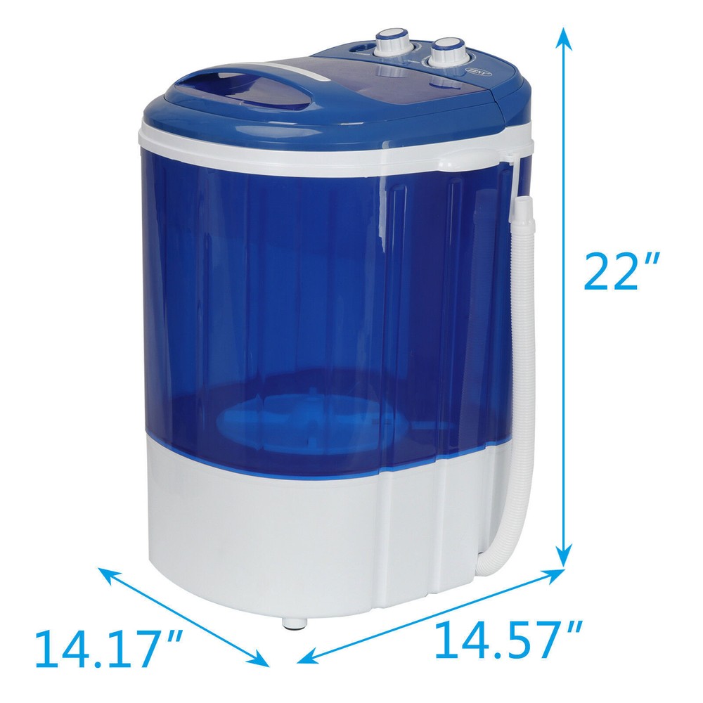 Portable Compact Mini Washing Machine Washer and Spinner Gravity Drain Water