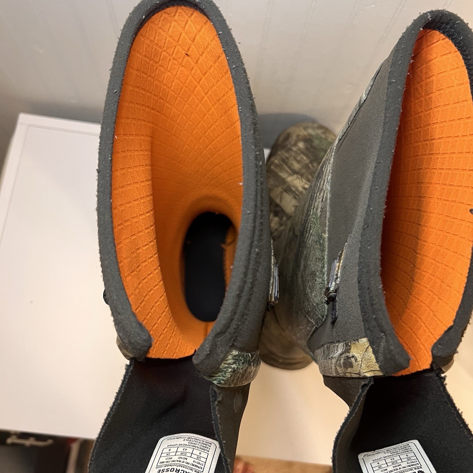 Lacrosse Men's Alphaburly PRO 18" Realtree Xtra 1600G Hunting Boots Size 9 READ