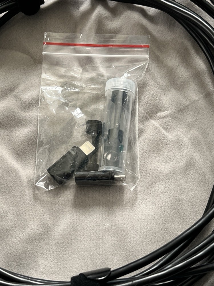 Inspection Camera 6 LED 1920p App- IOS/Android Endoscope Borescope Working EUC