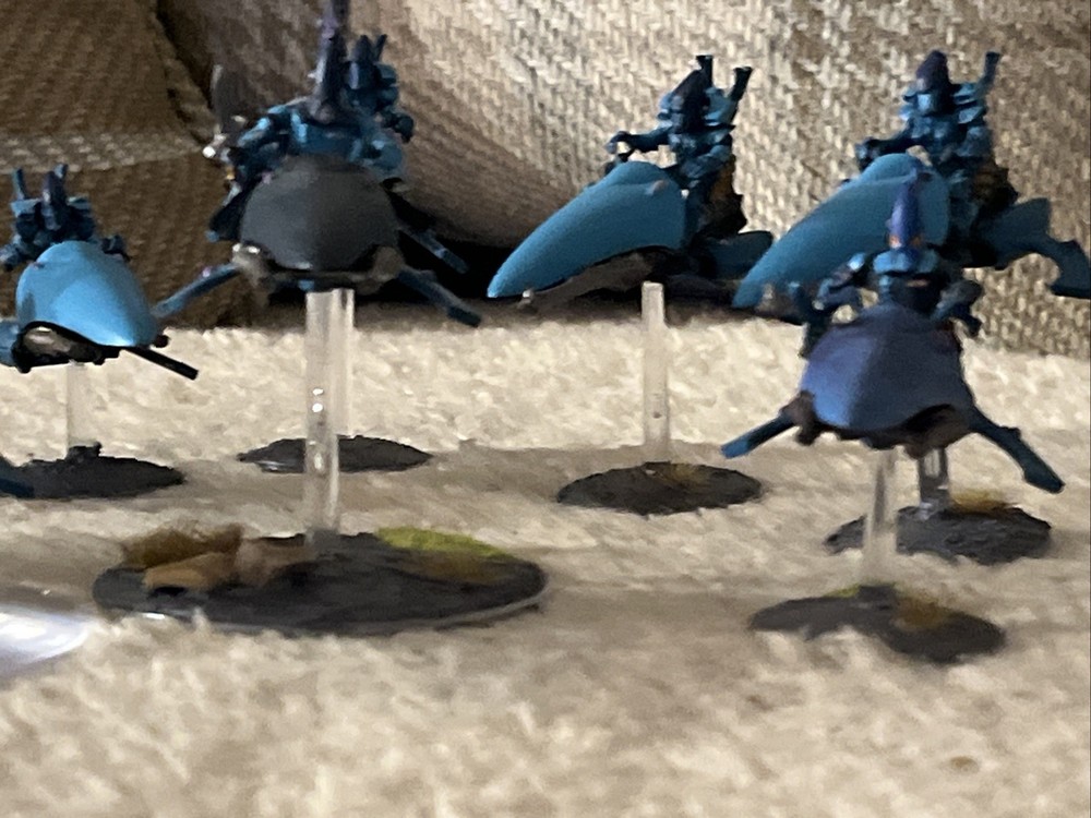 Eldar Jetbike Squad - Aeldari / Eldar - Warhammer 40K Games Workshop X9