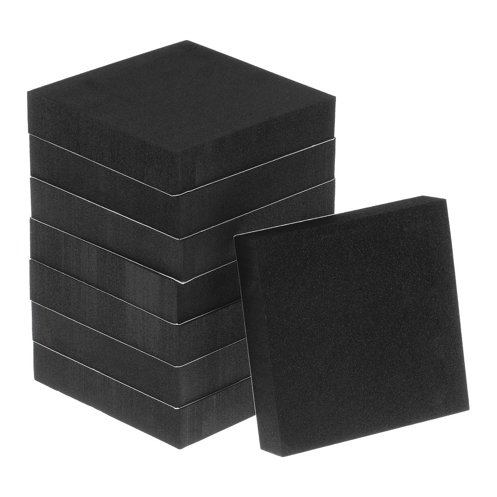 8pcs Adhesive Foam Padding Sheets 3/4" Thick x 4" Square EVA Foam Sheet
