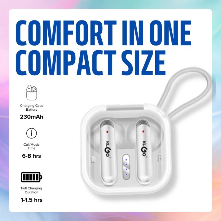 KLGO Bluetooth Earphone Waterproof Wireless Earbuds