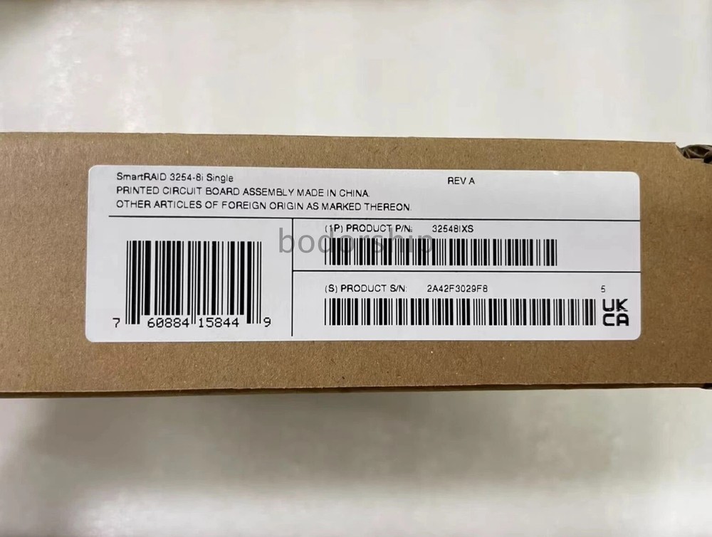 3254-8i RAID Card , 24g, 4G Cache with battery, mixed mode packaging MicroChip
