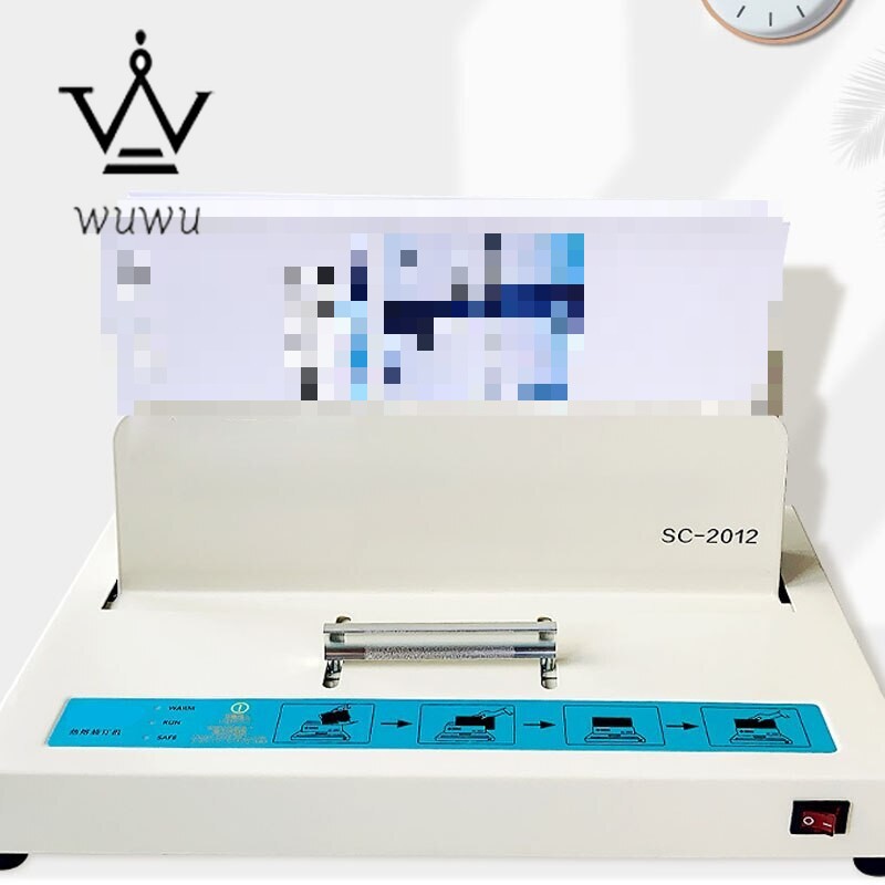 Contract Tender Certificate Glue Binding Machine Hot Melt Binding Machine