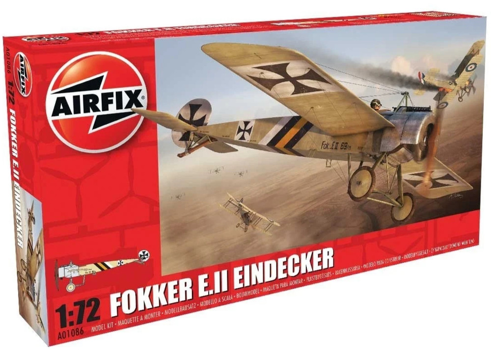 1/72 Airfix Fokker E.II Eindecker Plastic Model kit