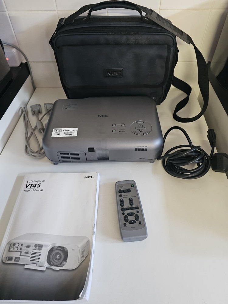 NEC LCD VT45 Projector Plus Remote