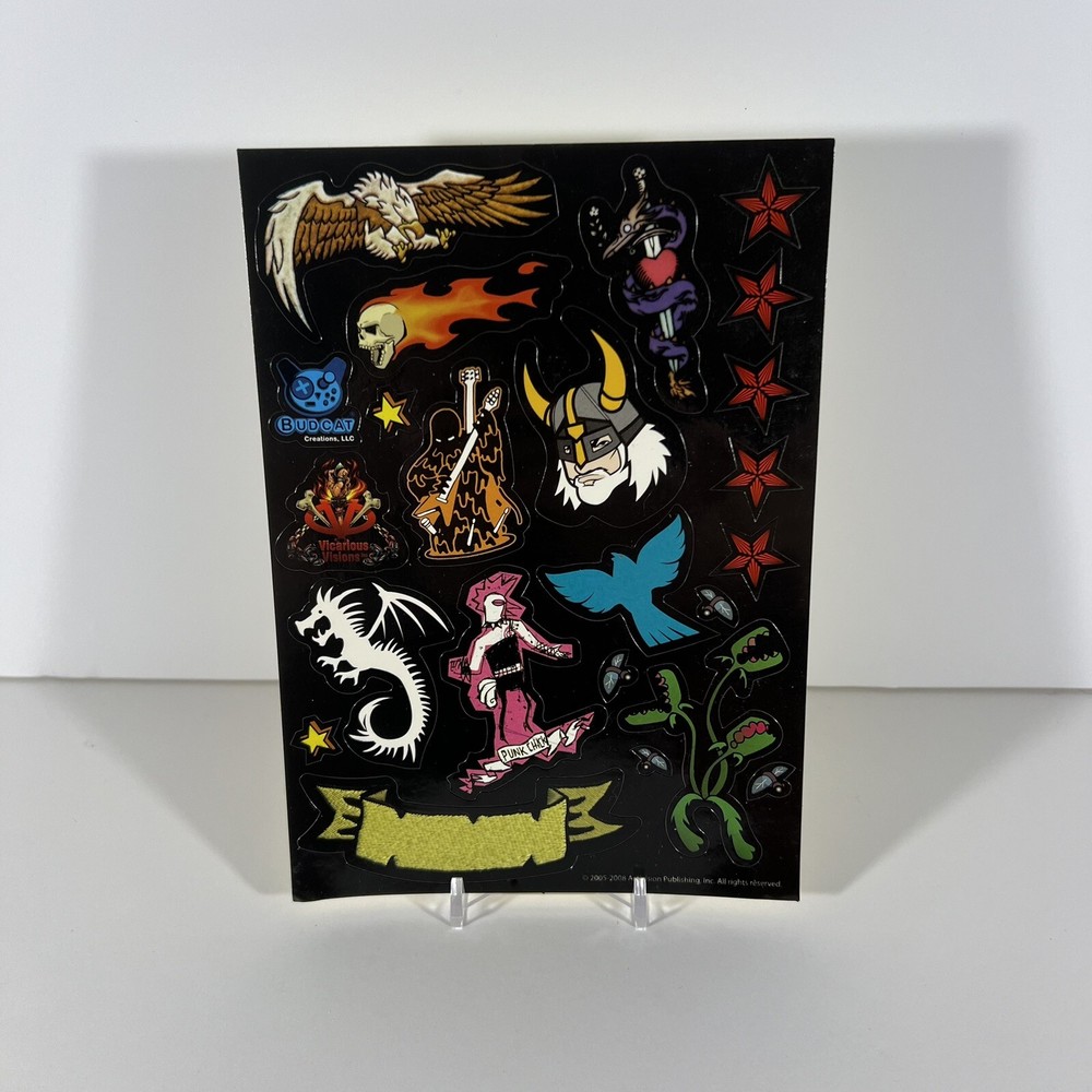 Guitar Hero Stickers