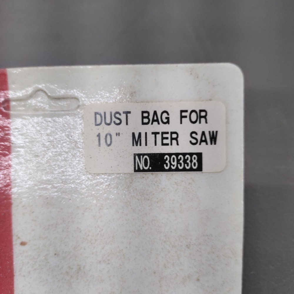 PORTER-CABLE 39338 Dust Bag Assembly