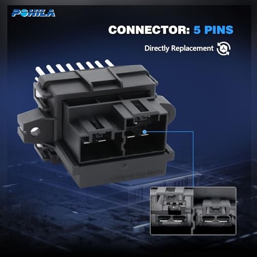 Blower Speed Motor Control Module/Resistor Replacement for Select 2013-2020