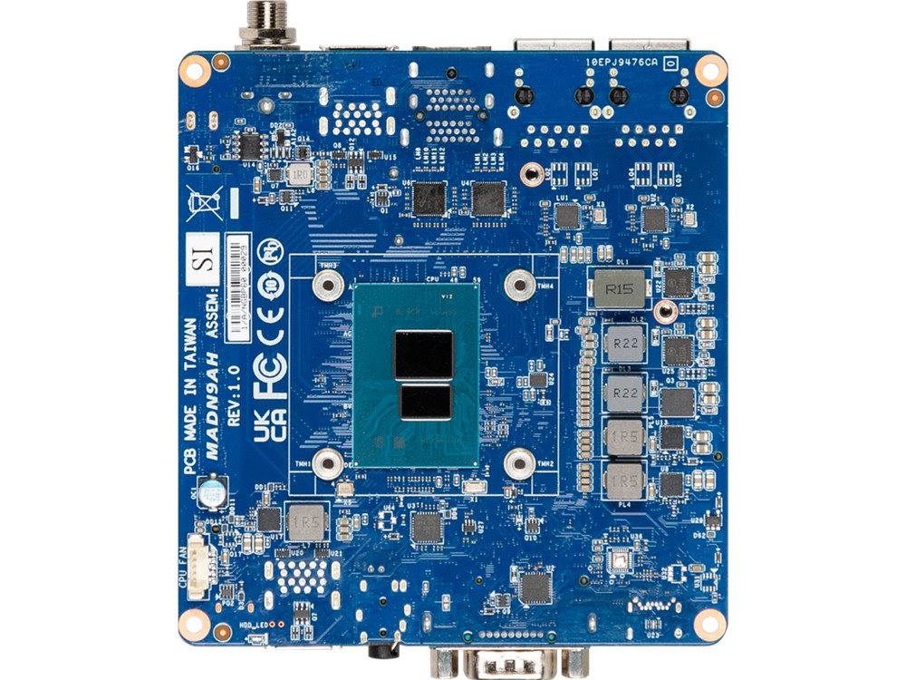 GIGAIPC QBi-N97A Embedded Compact Board with Intel Processor N97, Single Channel