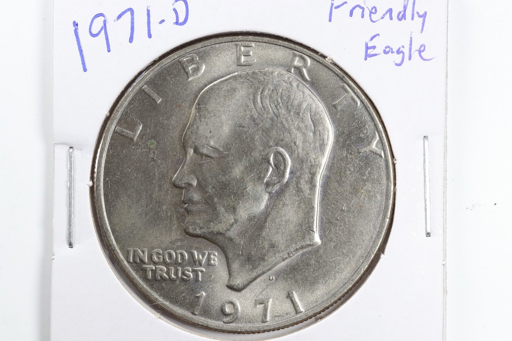 1971-D Friendly Eagle Eisenhower Dollar
