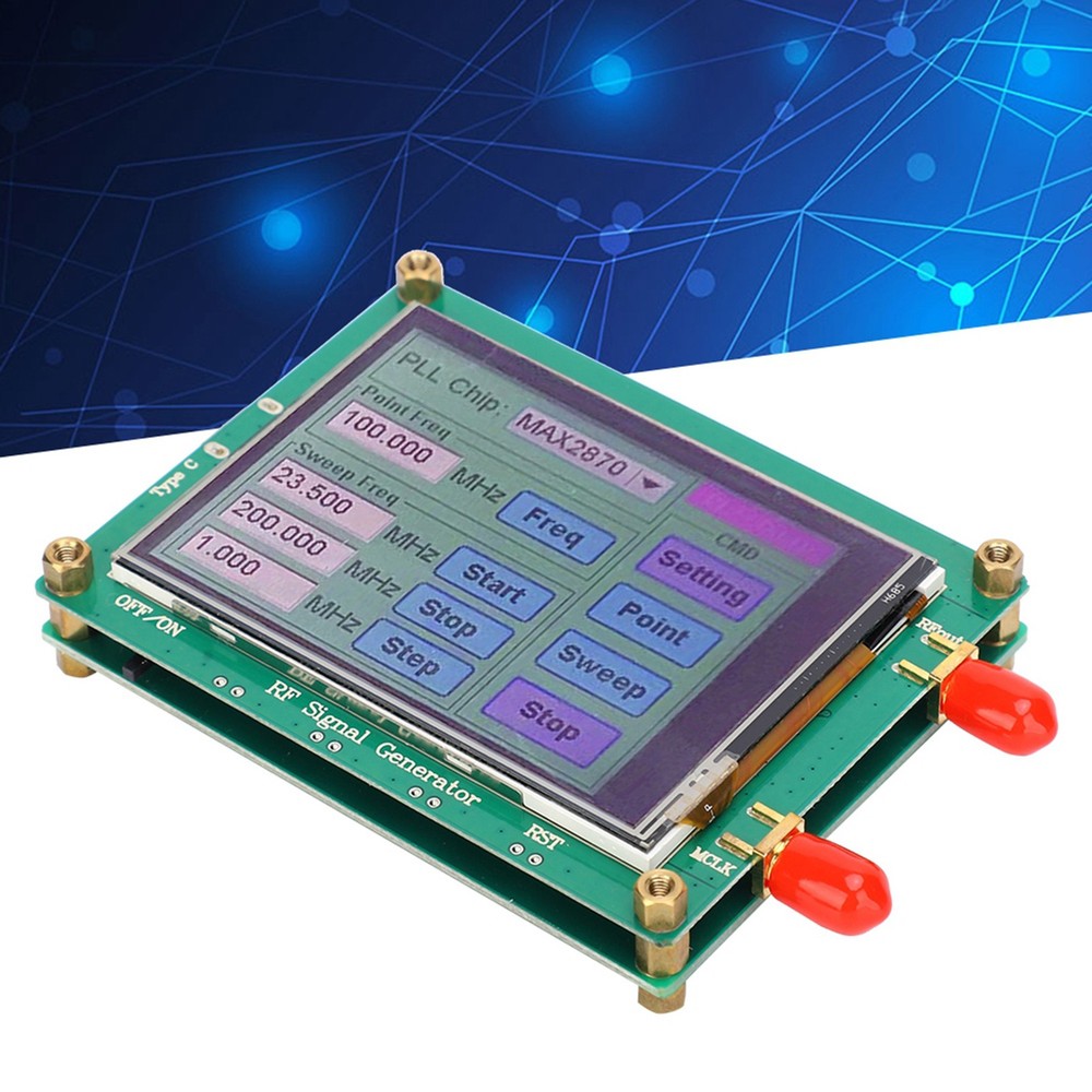 RF Signal Source Generator Module High Stability Low Noise Frequency MAX2870 NY