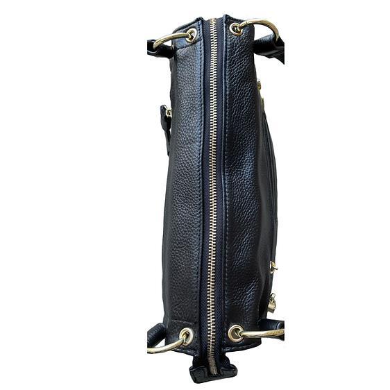 Sleek Leather CCW Handbag