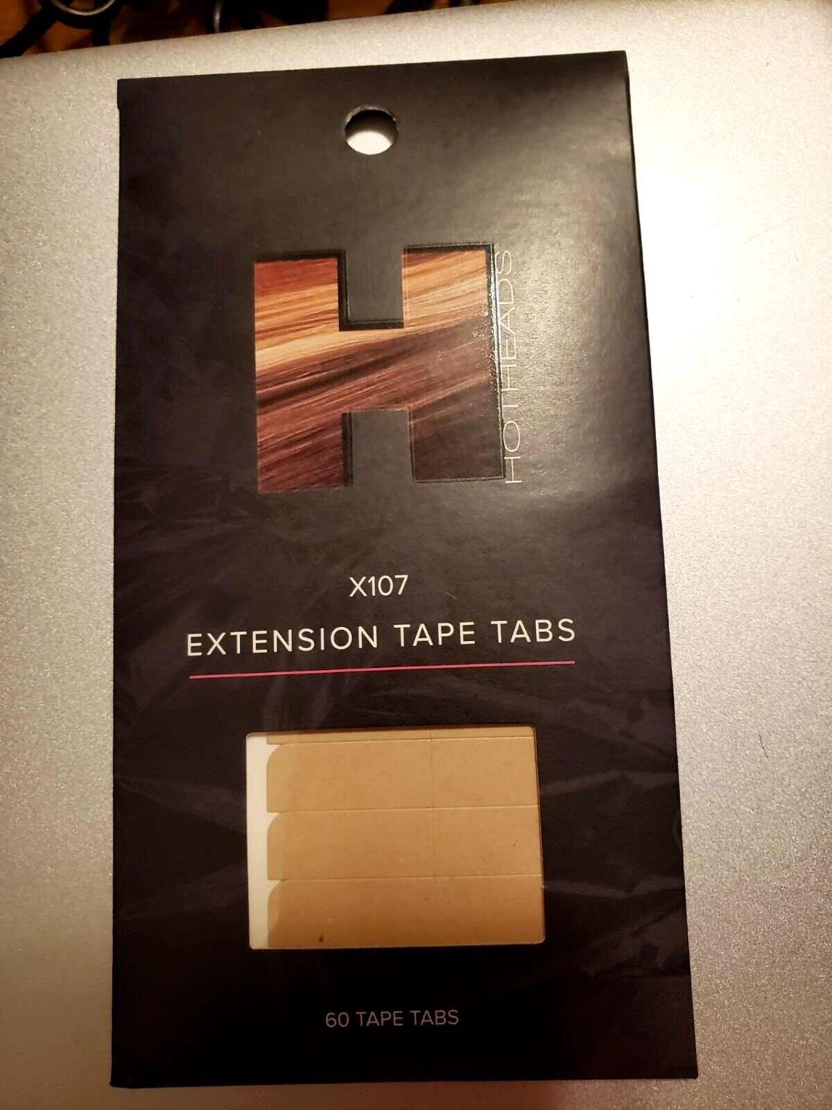 NEW Pack Hotheads 60pc Double Sided Replacement Extension Tape Tabs Ships today