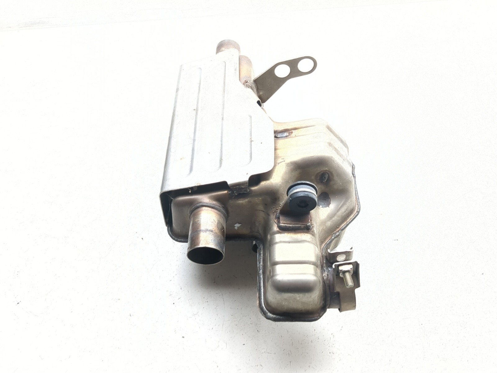 04-09 Triumph Rocket 3 III Exhaust Collector Box Can Pipe Slip-On Silencer