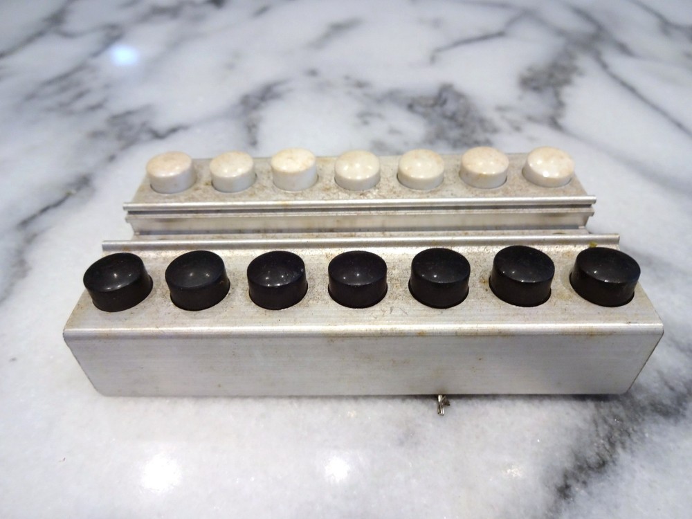 Vintage IDEAL JIFFY SWITCH #T502 Push Button Controls HO Scale Model Trains