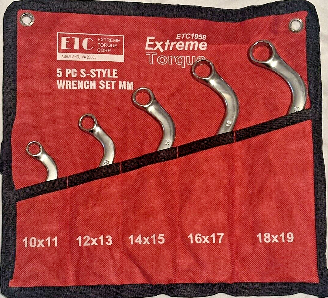 Box Deal 6 Wrench Set SAE Metric Moon S Starter Obstruction Deep Double Offset