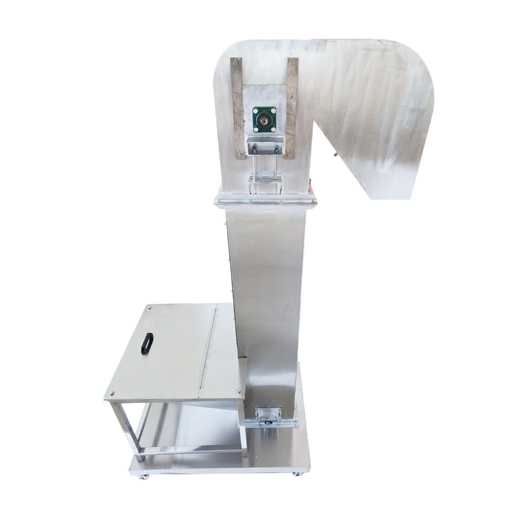 2M Vertical Feeder Elevating Rice Nut Conveyor Bucket Elevator Machine 220V