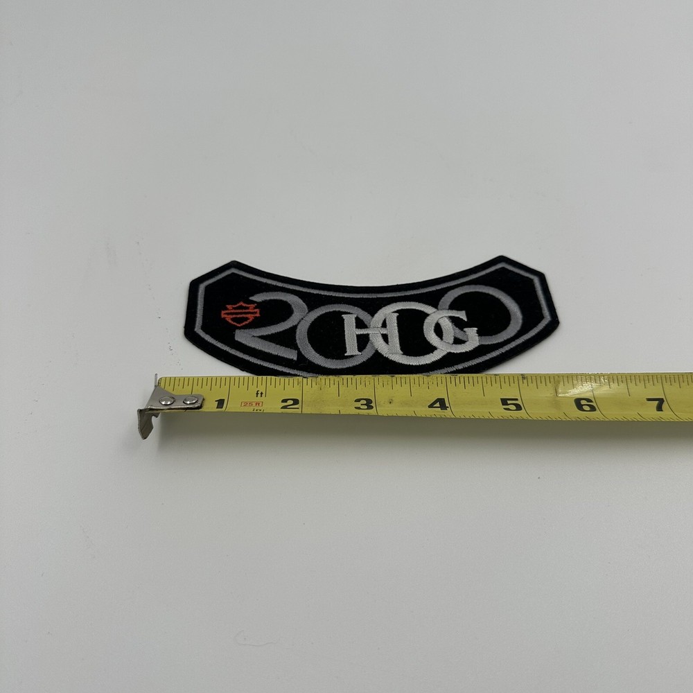 2000 HOG Harley Davidson Owners Group Patch Badge Jacket Rocker