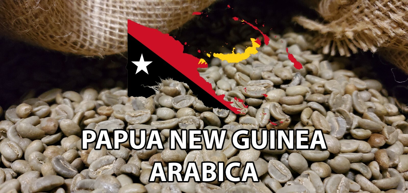 5 LBS PAPUA NEW GUINEA UNROASTED GREEN COFFEE BEANS - ARABICA