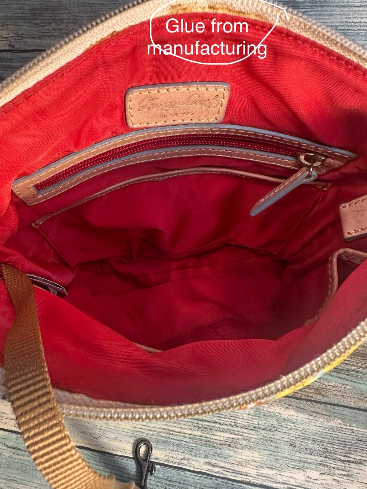 Disney x Dooney & Bourke Beach Nylon Letter Carrier Mickey PreOwned w/Tags