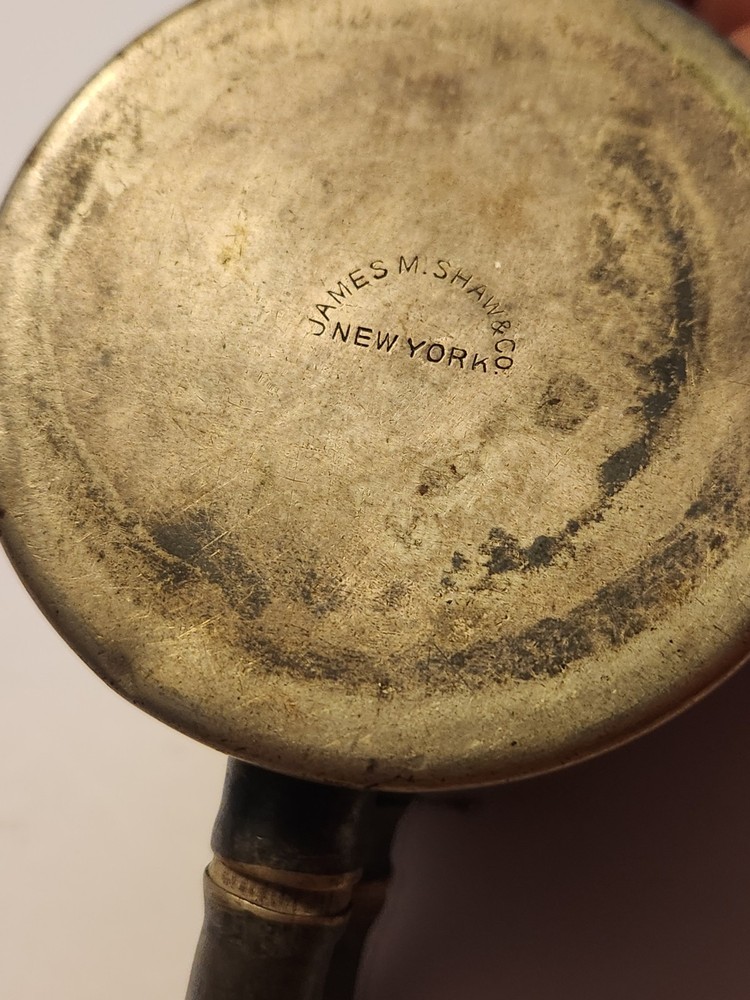 JAMES M. SHAW & CO. NICKEL SILVERPLATE TEAPOT