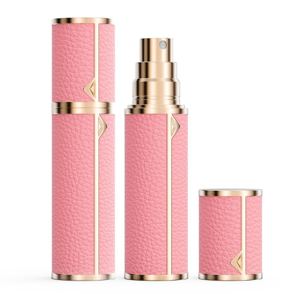 Atomizer Perfume Spray Bottle Empty Refillable Travel Scent Case Pink 10ml