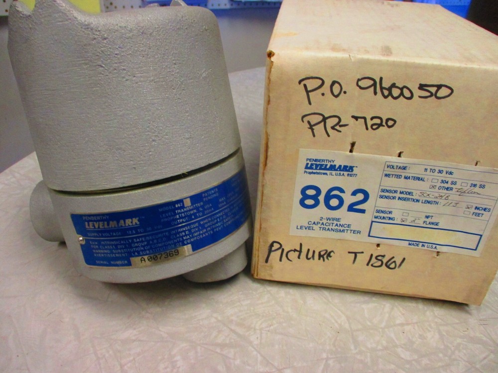 PENBERTHY LEVELMARK 862 Sensor Model SCX248 11-30VDC Level Transmitter (NIB)